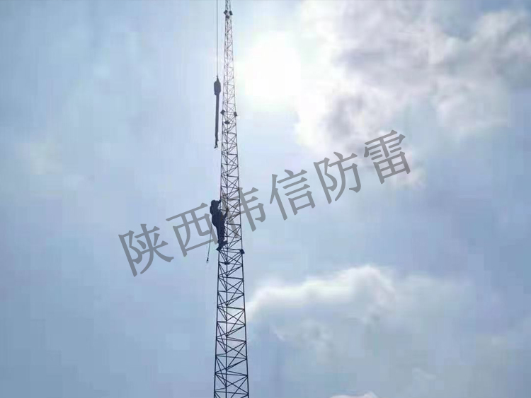 寶雞某天然氣調壓站綜合防雷工程現(xiàn)場5