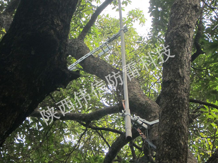 古樹(shù)防雷專(zhuān)用輕質(zhì)避雷針產(chǎn)品展示圖一