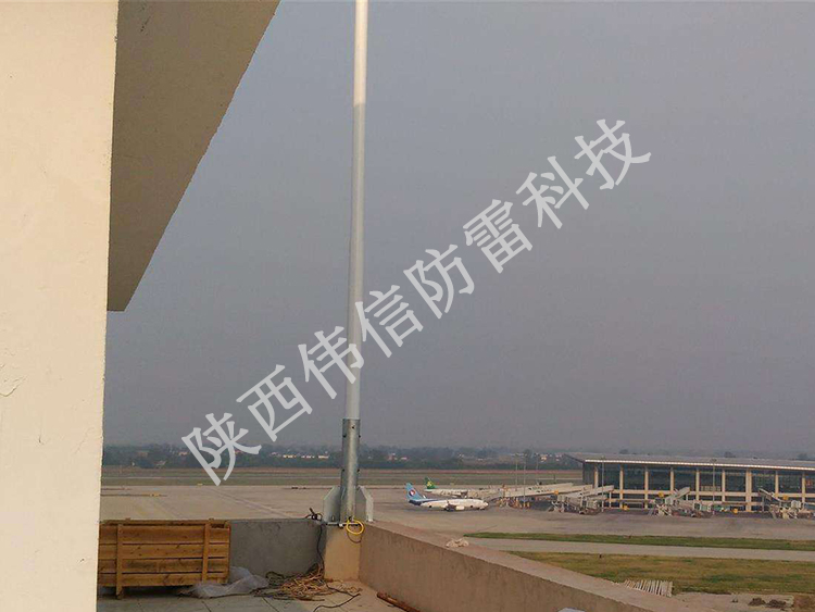 11米玻璃鋼避雷針，機場專用避雷針產品展示三