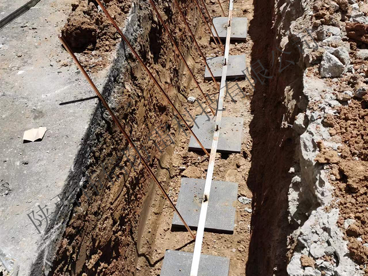 西安某單位設備1歐姆防雷接地施工一