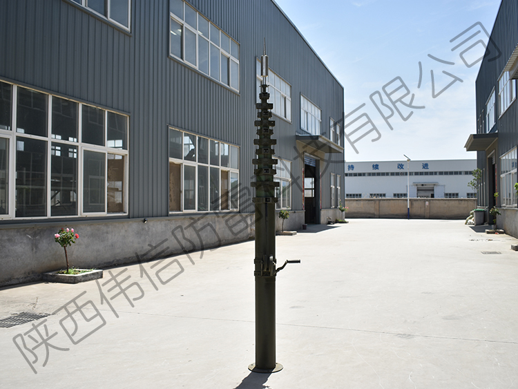 16米可移動(dòng)車(chē)載天線升降桅桿，移動(dòng)升降照明通訊桅桿，移動(dòng)升降桿桅桿